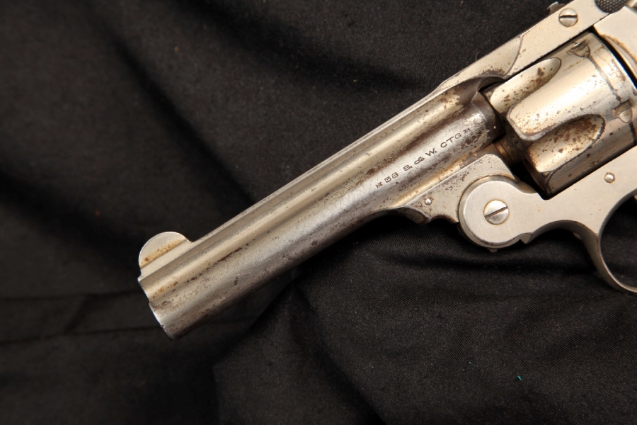 Smith And Wesson Sandw Top Break 2 Perfected 38 Double Action Revolver Candr Ok For Sale At 6539